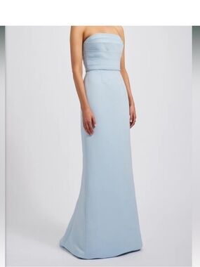 rachel's bridesmaid dress Rachel Allan 70519 | Rachel Allan Dresses Cowl Back Color:White Navy AE Asymmetrical Ruffle Maxi 1041